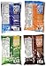 Quest Nutrition Protein Chips, Variety Pack Including BBQ, Sea Salt, Cheddar and Sour Cream, Sour Cream and Onion - Pack of 4