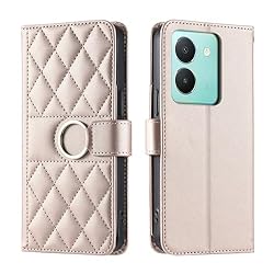 Lucyliy Compatible with vivo Y100i 5G Case Flip PU