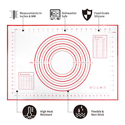 image for Bonropin Rolling Pin,Adjustable Stainless Steel Rolling Pin with Thick