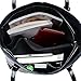 Obosoyo Women's Handbag Genuine Leather Tote Shoulder Bags Soft Hot Black