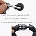 Bike Lock, Foneso Security Anti-theft Bicycle Chain Lock-No Keys Required- Open with Password- Black