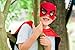 Kids Capes Spiderman and Mask Set