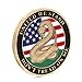 zcccom 2 pcs Set of Challenges Coins Deluxe Collector’s Set | Don't Tread on Me - Liberty Bell Challenge Coin - Officially Licensed Each Coin Comes w/ a Plastic Round Display Case