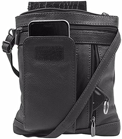 "On-the-Go" Soft Leather Crossbody Bag - 6 Styles