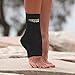 Copper Fit Original Recovery Ankle Sleeve, Black with Copper Trim, Large (CFAKSL)