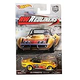 Hot Wheels Car Culture '69 Corvette Racer Yellow HW Redliners 2016