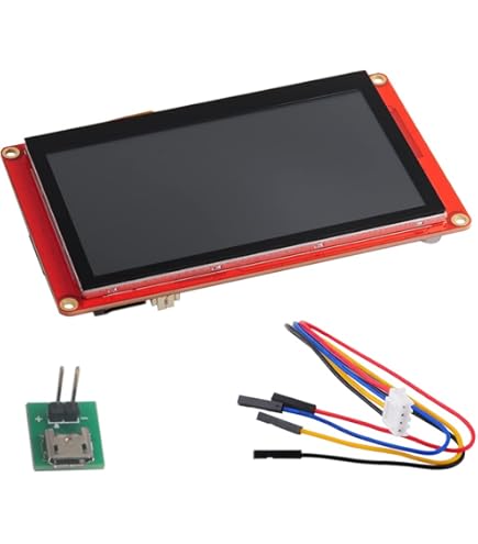 Display Touchscreen Nextion Enhanced 5'' | TFT LCD 800x480 Per Arduino, Raspberry Pi | HMI Con GPIO E RTC