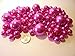 80 Jumbo & Assorted Sizes ALL HOT PINK/FUCHSIA PEARLS Vase Fillers Value Pack - NOT INCLUDING the Transparent Water Gels Packet for Floating the Pearls (Sold Separately)