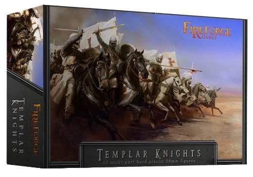 Templar Knights - 28mm Hard Plastic figures by Fireforge Games by Fireforge Games