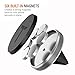 Trianium Aluminum Magnetic Air Vent Car Phone Mount Compatible with iPhone Xs Max XR iPhone X 8 7 6s 6 Plus SE, Galaxy S9 S8 S7 Edge, Note 9,LG G7 thinQ,G6 G5,Pixel,Nexus 6P 6X,Pixel 2 XL-Space Grey