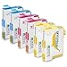 FreeSUB 3 Color Replacement For Epson 252 252XL Ink Cartridge High Yield 6 Pack (2 Cyan, 2 Magenta, 2 Yellow) Compatible With Epson WF 3640 WF 3630 WF 3620 WF 7610 WF 7620 WF 7110 Printers