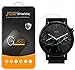 Moto 360 46mm (2nd Gen) Tempered Glass Screen Protector, Supershieldz Anti-Scratch, Anti-Fingerprint, Bubble Free, Lifetime Replacement Warranty