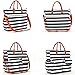 Aidonger Baby Organizer Diaper Handbag with Stroller Straps, Changing Pad and Insulation Bag (Black)