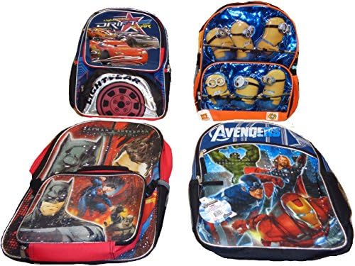 Boys Large School Backpack Set of 4