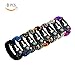 Bestsupplier 8 Pack Paracord Bracelet Kit Outdoor Survival Bracelet Camping Hiking Gear with Compass, Fire Starter, Whistle And Emergency Knife