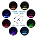Domini Toilet Night Light Bowl 8-Color Led Sensor Motion-Activated Bathroom Toilet Light for Kids Potty Training 1 Pack,Automatic Work in Darkness Only