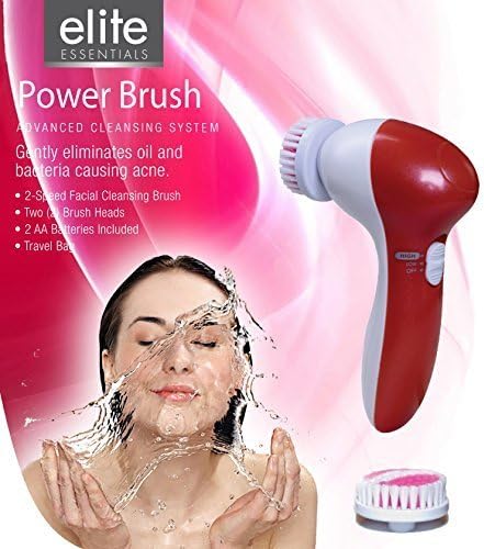 Facial Cleansing Power Brush Dual Speed by Elite Essentials