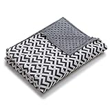 YnM Minky Duvet Cover for Weighted Blankets (48''x72'') - Ripple Print