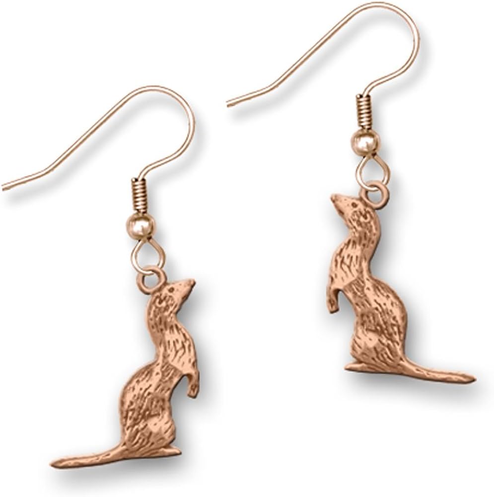 ferret earrings