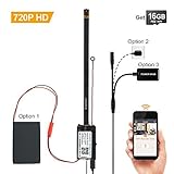 TEKMAGIC 16GB 1280x720P HD WiFi Hidden Camera Module Motion Activated Wireless Security Cameras with Remote Viewing