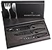 Exclusive Ceramic Knife Set - 3 Essential Kitchen Knives with Sheaths: 6