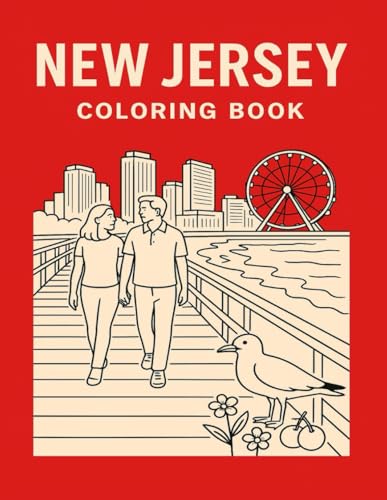 New Jersey Coloring Book (Explore and Color the U.S.A.)