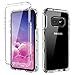 SKYLMW Case for Galaxy S10E Case,Shockproof Three Layer High Impact Protection with Built in Screen Protector Cover for Galaxy S10E 2019 (5.8 inch),Clear