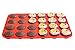 Riki's Kingdom Silicone Cupcakes/Muffin pan Bakeware Set, 16-Piece, Baking Mat/12-Cup Pan/24-Cup Pan/12 Single Cups/Whisk, Non-Toxic, Resists Stain/Odor, Dishwasher/Oven/Freezer/Microwave Safe