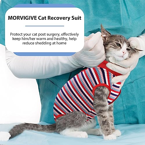 Cat Clothes Cat Recovery Suit Post-Surgery Onesie For Spay