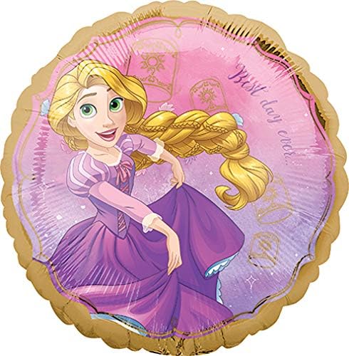 Amazon Com Loonballoon Standard Size Disney Rapunzel Once Upon A Time Balloon Cartoons Movie Character Balloons For Kids Birthday And Theme Parties Toys Games