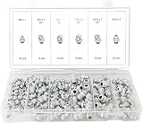Swordfish 41271 Metric Zerk Grease Fitting Assortment, 110 Piece