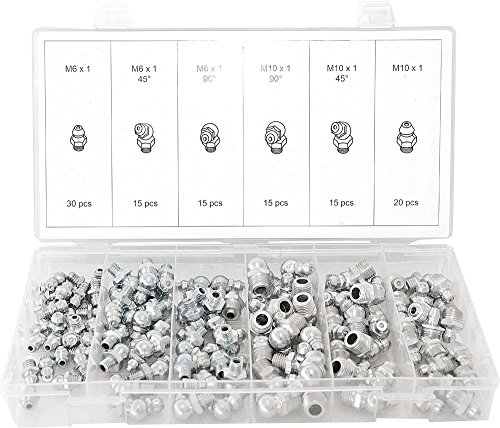 Swordfish 41271 Metric Zerk Grease Fitting Assortment, 110 Piece - Thumbnail 7