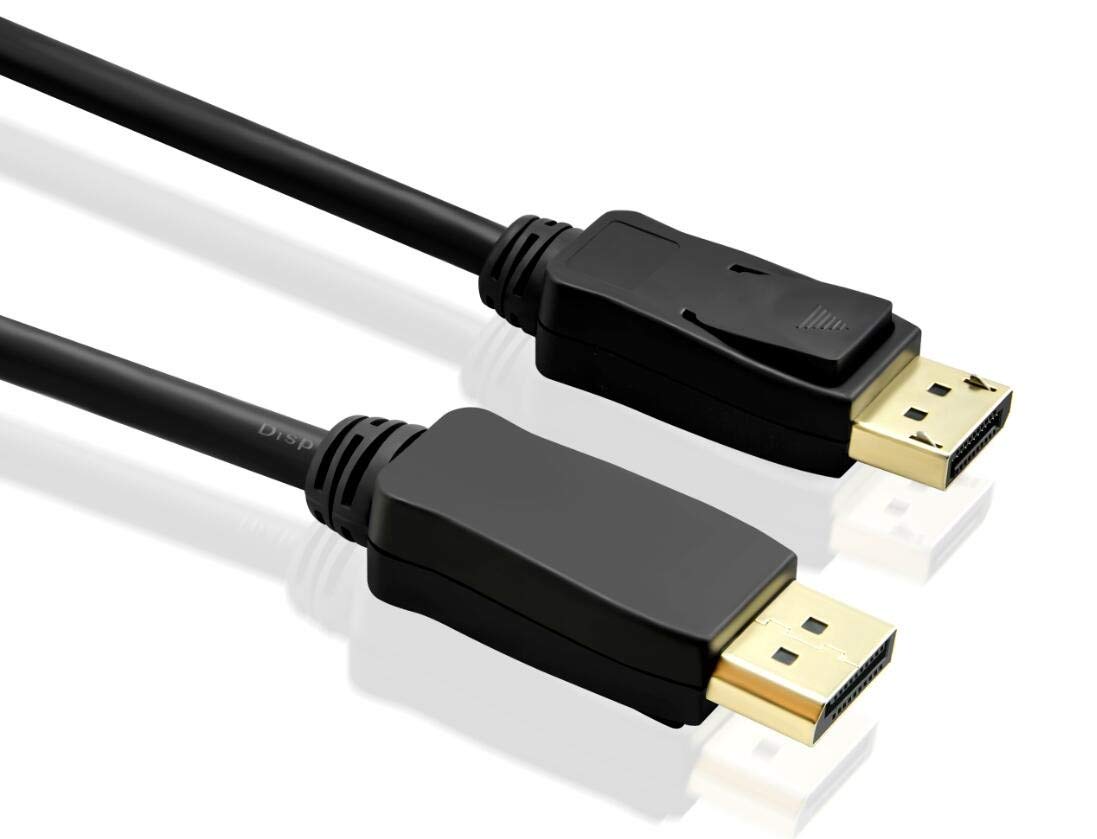 Helos Connection Cable DisplayPort Male/Male 4K 10.0 m Black