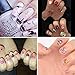 Fanme Halloween Nail Stickers 3D Nail Art Tattoo Decals DIY Nail Art Decoration Self-adhesive Tip Stickers 4Sheets (Halloween)
