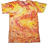 Colortone Tie Dye T-Shirt MD Marble Lollipop