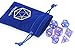 Hengda dice Polyhedral 7-Die Dice Set Galaxy Dnd Gaming Dice for Dungeons and Dragons Tabletop