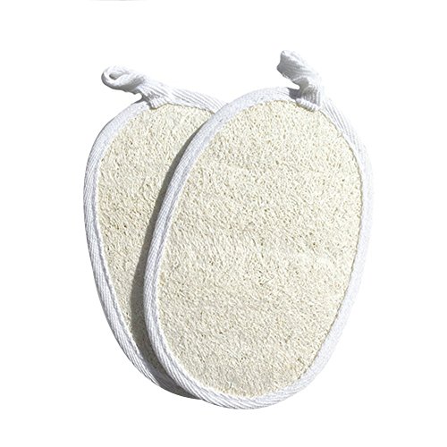 SUPER GROOMER MEN'S SCRUB SPONGE SUPER LOOFAH 8 PACK Men’s loofah sponge for shower bathing