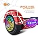 cho Spider Wheels Series Hoverboard UL2272 Certified Hover Board with 6.5 inch Wheels Electric Scooter Smart Self Balancing Wheels (Red)