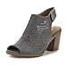 DREAM PAIRS Women's Route Mid Heel Pump Sandals