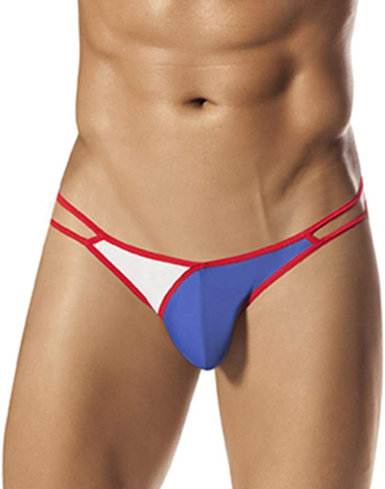 Mens Thong Underwear Mens Innerwear Lingerie (Free Size Waist 28"-34" inches)