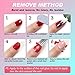Magic Soak-Off Gel Nail Polish Remover Professional Remover Nail Polish Delete Primer Acrylic Clean Degreaser for Nail Art Lacquer in 3-5 Minutes Easily and Quickly No Hurt Your Nails (1pcs) (1pcs)…