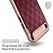 Caseology Parallax for Apple iPhone 8 Case (2017) / for iPhone 7 Case (2016) - Award Winning Design - Burgundy (D)