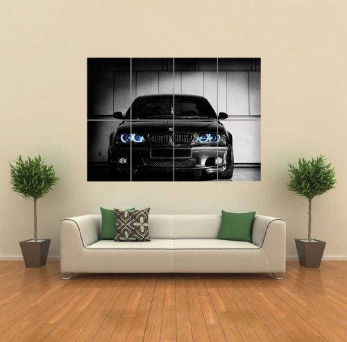 Bmw club georgia car giant poster wall art picture g818