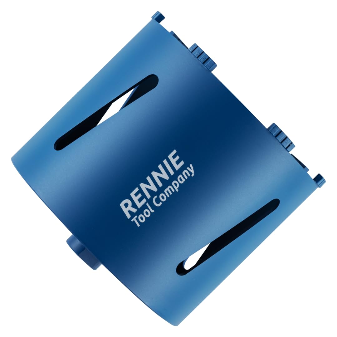 182mm x 150mm Long Diamond Core Drill Bit. To Be Used In Concrete Masonry Brick Block Stone Granite. Diamond Drill Bit Core Drill. 1/2" BSP Thread. For Wet Or Dry Drilling