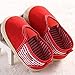 Binmer(TM) New Cute Solid Infant Anti-slip New Born Baby Shoes Boys Casual Shoes (12~18 Month, Red)
