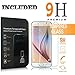 Galaxy S6 Case, Samsung Galaxy S6 Case, Starshop [Heavy Duty] Dual Layers Kickstand Case With [0.33m 9H Tempered Glass Screen Protector Included] and Locking Belt Clip (Black)