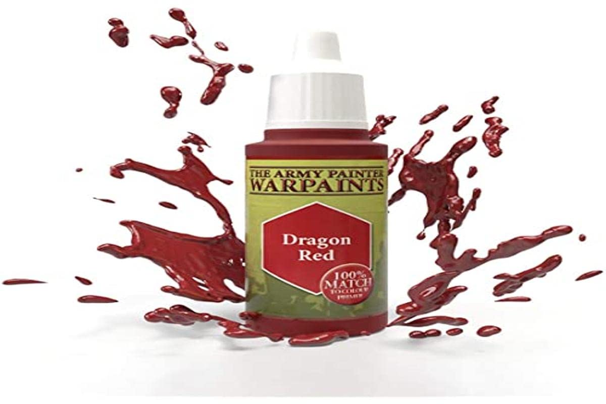 Army Painter 1105 Acrylic Paint for Painting Dragon Red