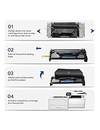 Jingle Jingle   Cartucho de tóner de repuesto para HP 26A 26X CF226A CF226X HP Laserjet Pro MFP M426fdw M426fdn M402n M402dn M402dw M402d M426 M402 426fdw (negro) 2 unidades