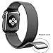 Apple Watch Band, Rerii Magnetic Closure, Milanese Loop, Mesh Stainless Steel, Replacement Wrist Band with Metal Protective Case for Apple Watch Series 3 / 2 / 1, Sport & Edition 38mm