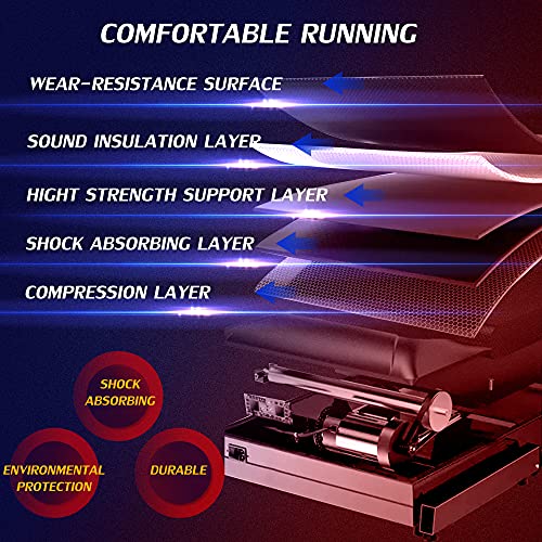 OLYMSOLD Walking Treadmill, Under Desk Treadmill, Walking Pad with